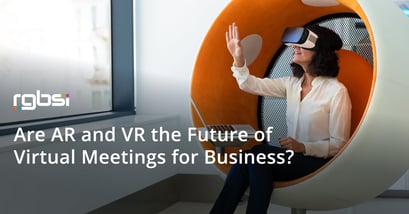 Combining AR, which enhances the real world in view, and VR, which creates a completely different environment, is promising for business communication and virtual meetings. 