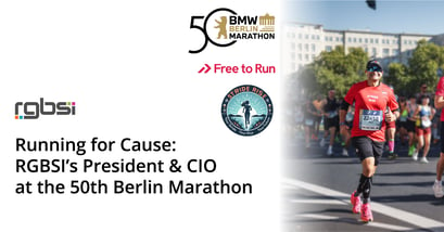 Running for Cause: RGBSI’s President & CIO at the 50th Berlin Marathon