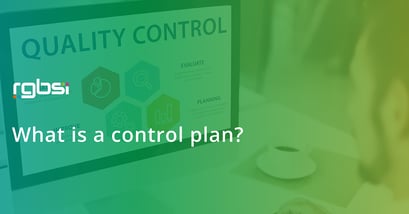 What's a control plan?